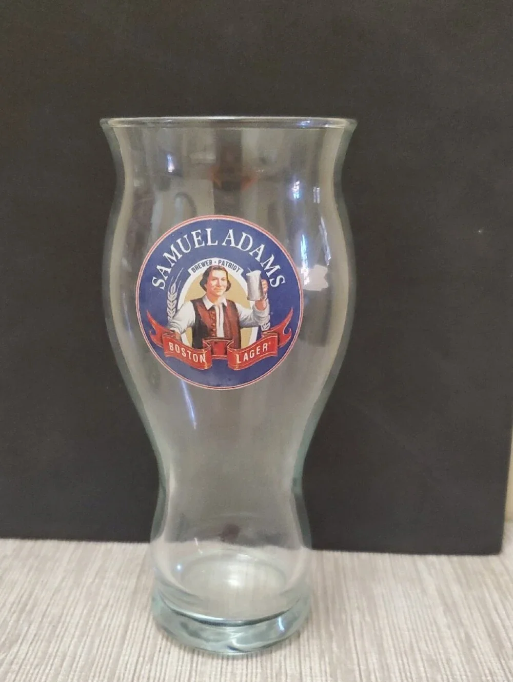 Samuel Adams Boston Lager Pint Drinking Beer Glasses - Set of 3 - 22 Oz.